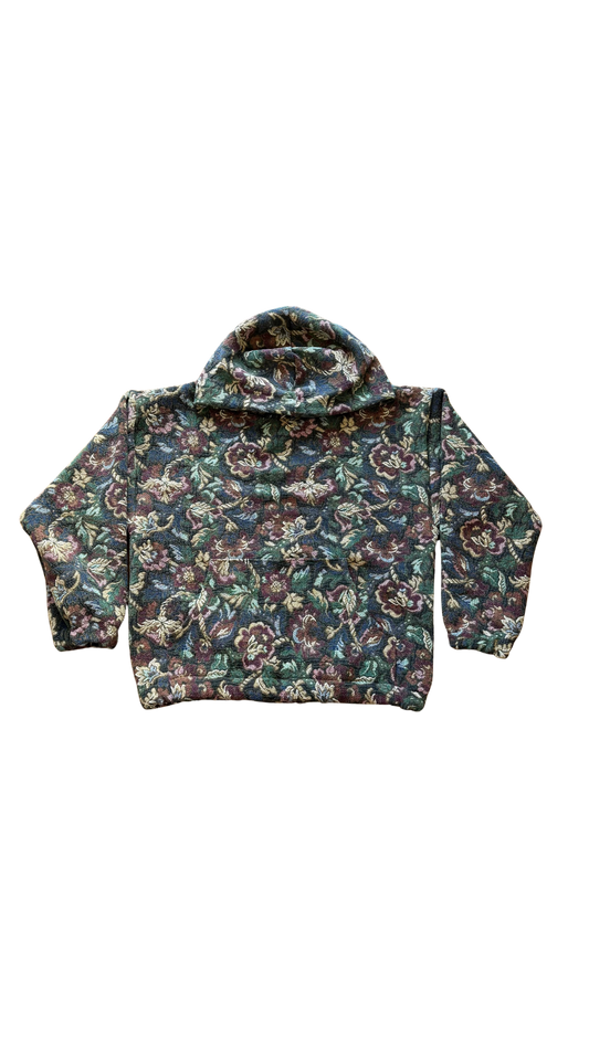 Grandma floral pattern Hoodie