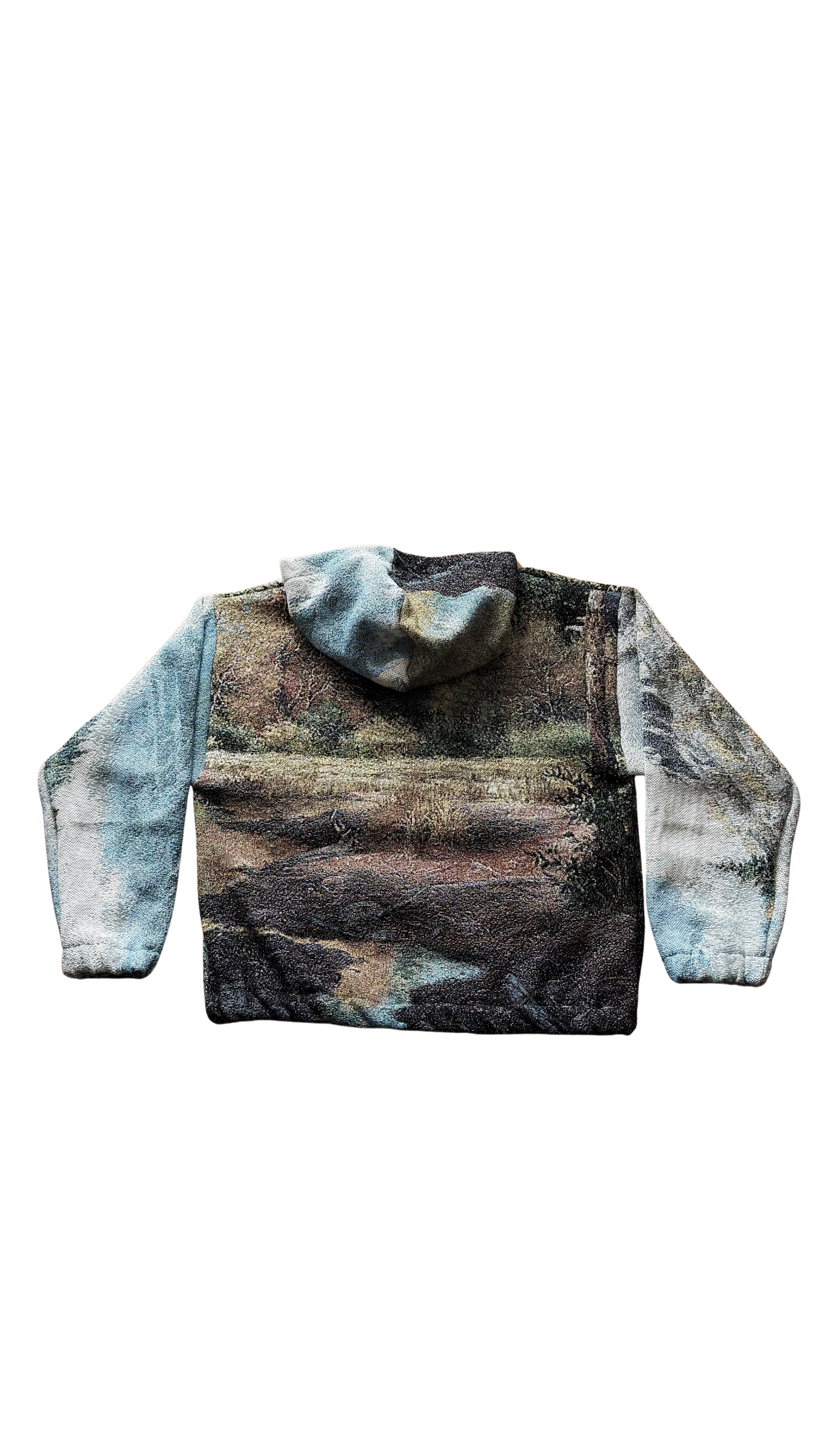 Western landscape hoodie