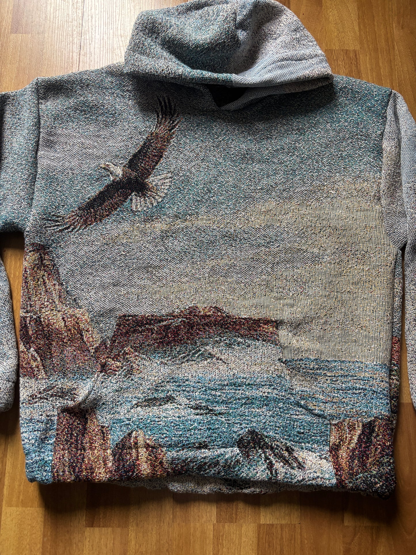 Lighthouse blanket hoodie Lg