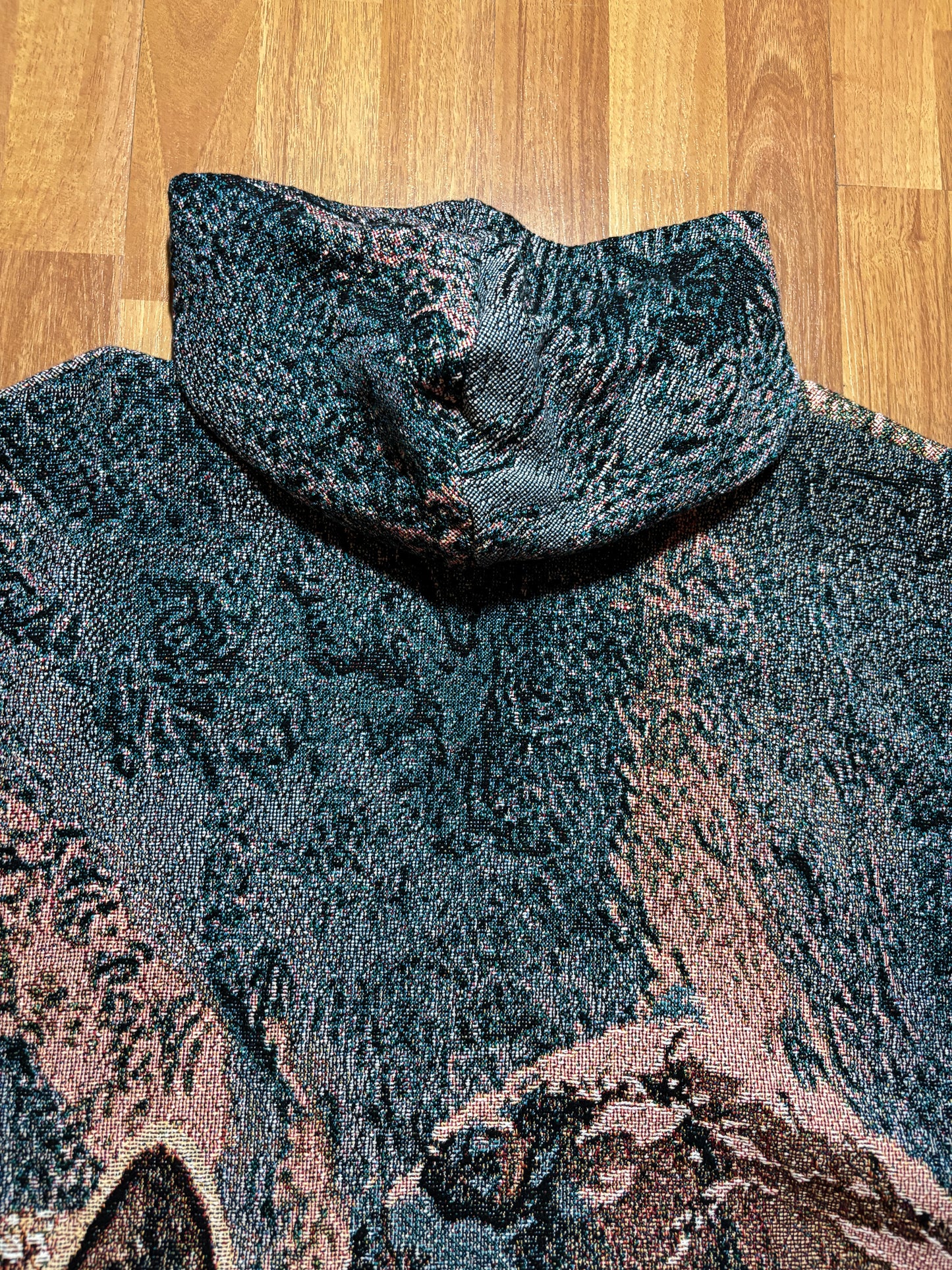 Sunset Wolves Blanket Sweater XL