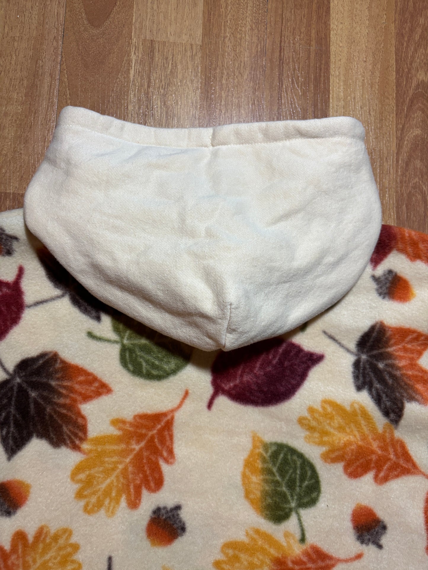 Fall Leaves Fleece Hoodie XL