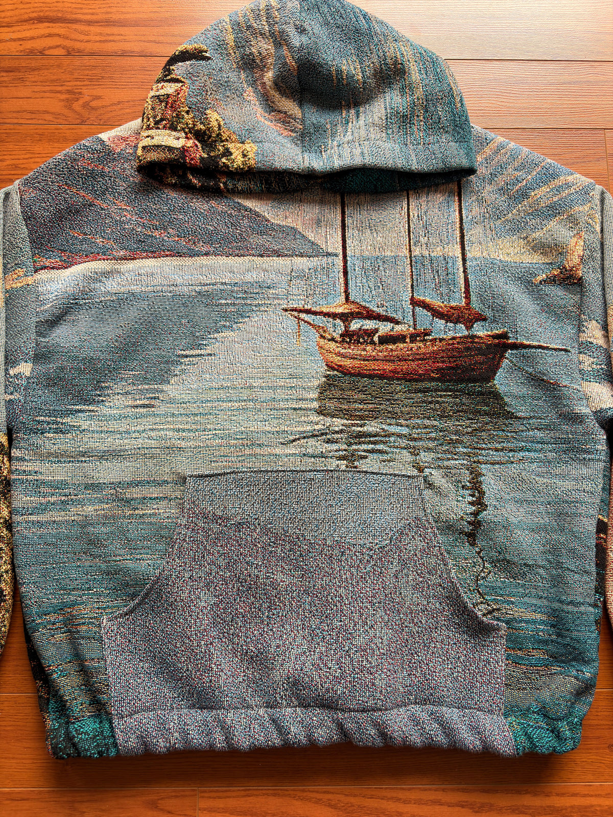 Seaside Landscape Hoodie