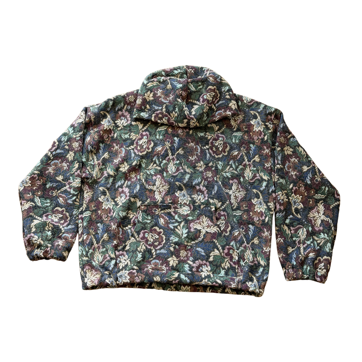 Grandma floral print hoodie