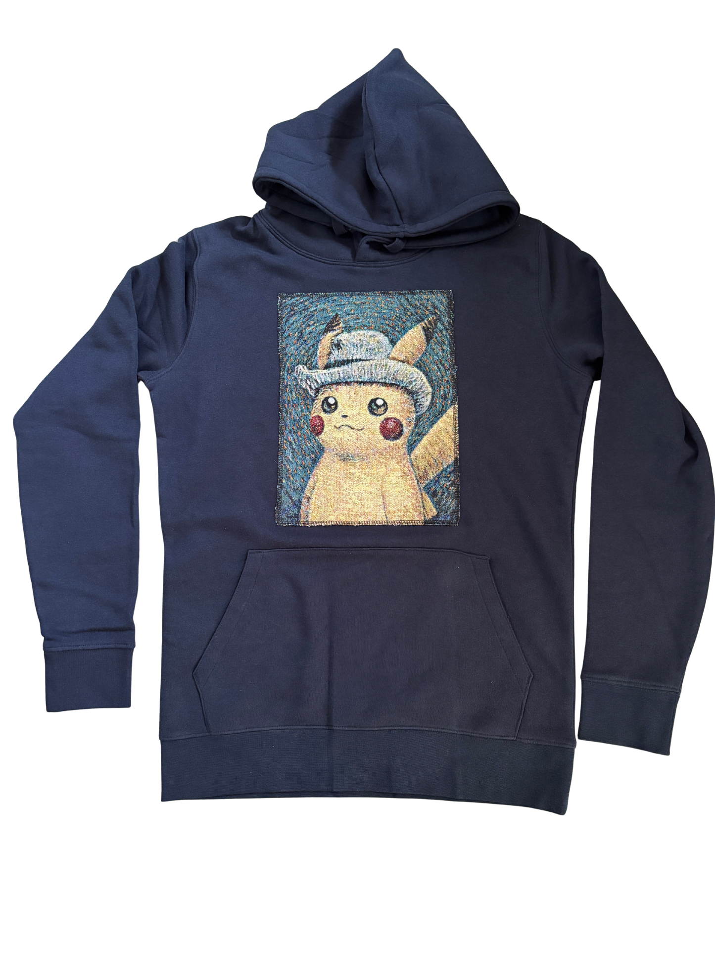 Van Gogh Pikachu Patch Hoodie