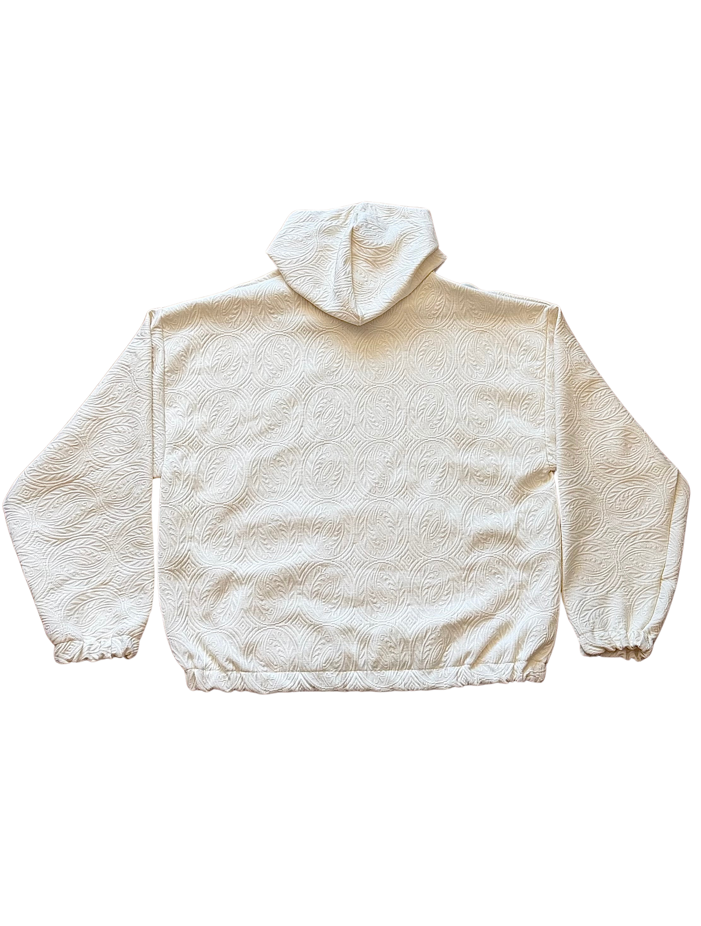 Vintage patterned hoodie